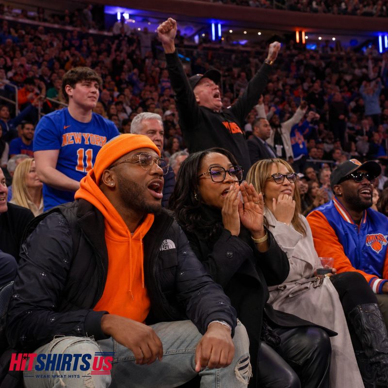 New York Celebrities And Knicks Culture Courtside Experience