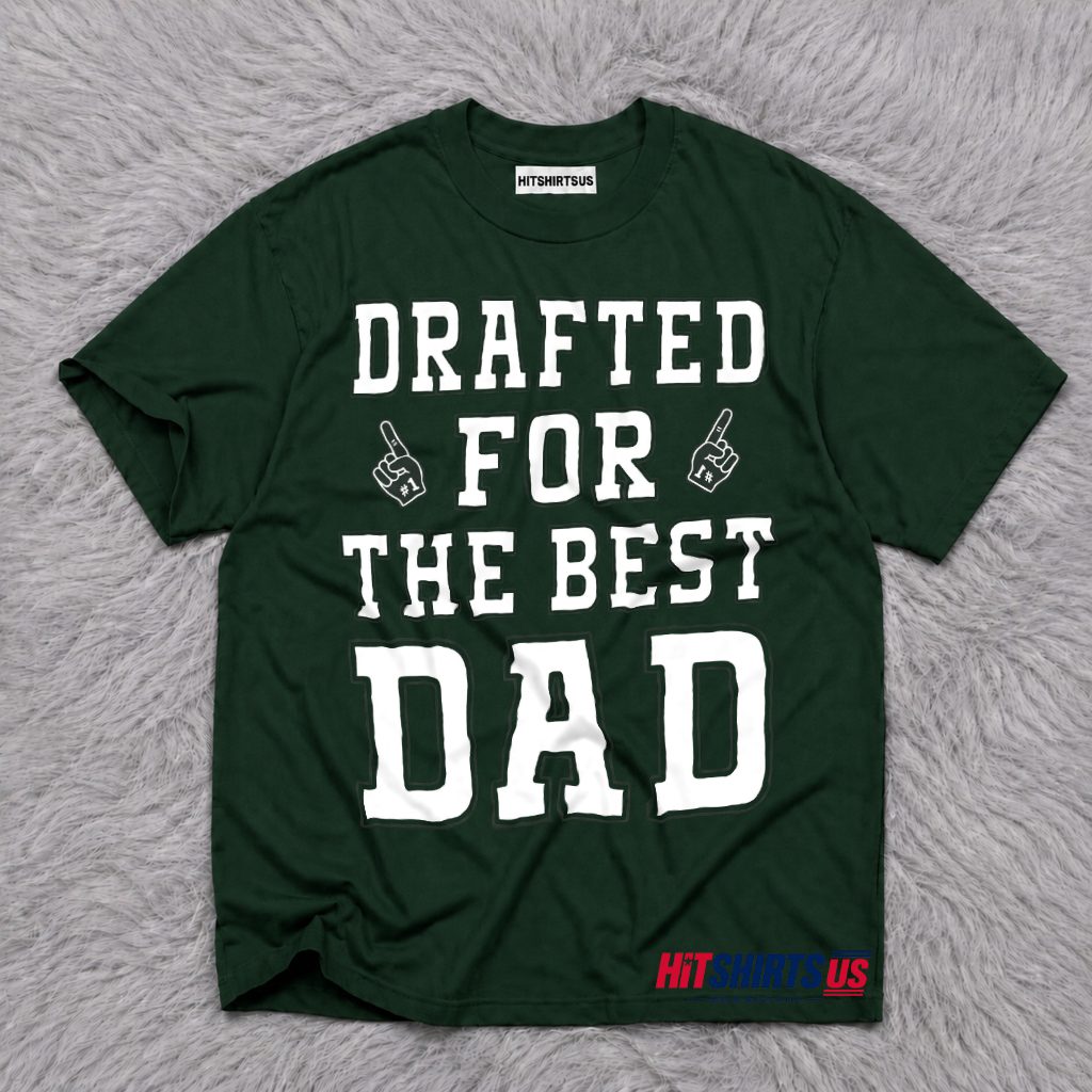 Best Dad Dallas Cowboys T-Shirt Drafted for the Best Dad