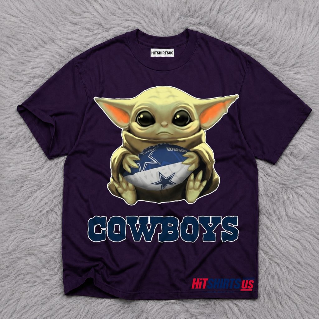 Dallas Cowboys Baby Yoda Fan T-Shirt