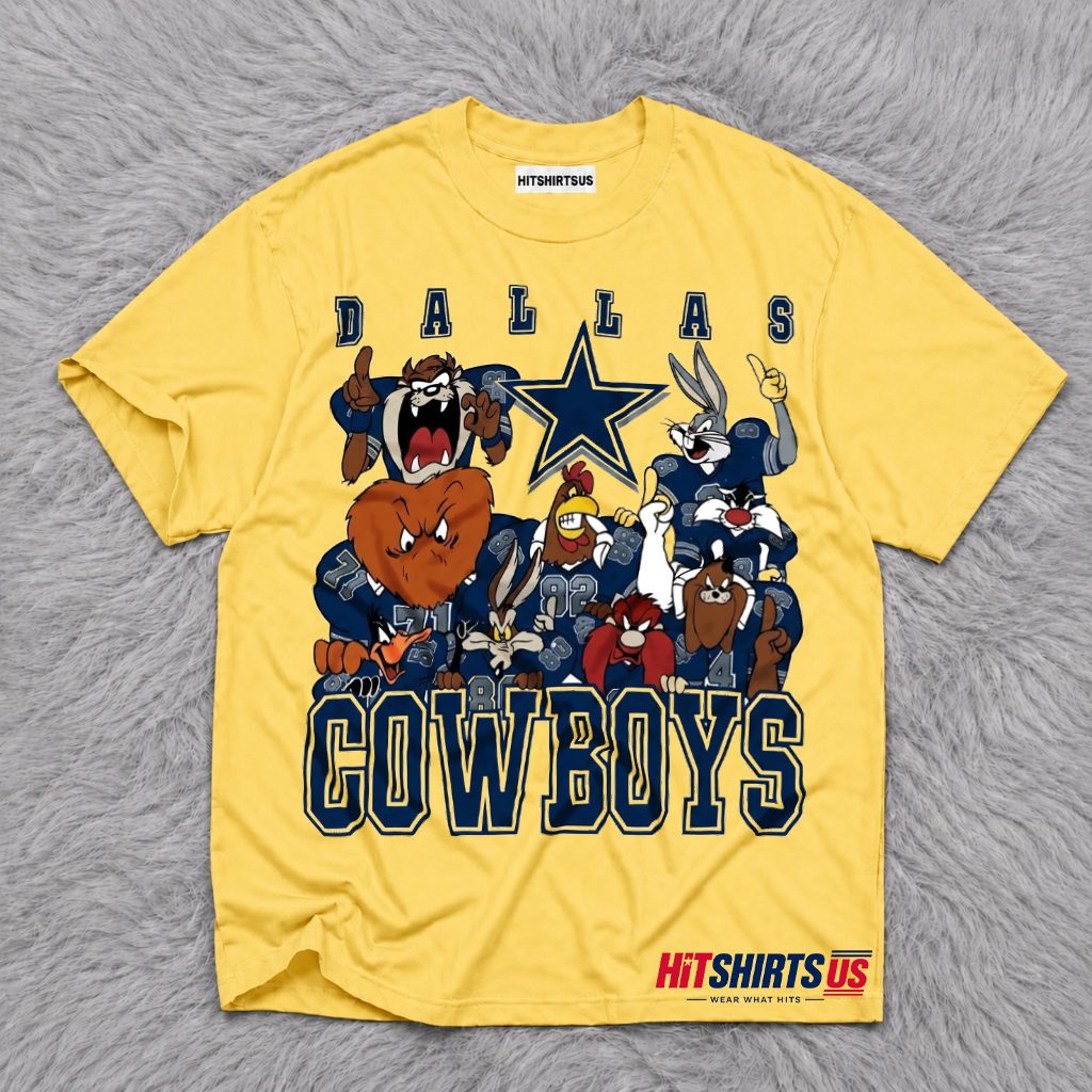 Dallas Cowboys Looney Tunes Fan T-Shirt