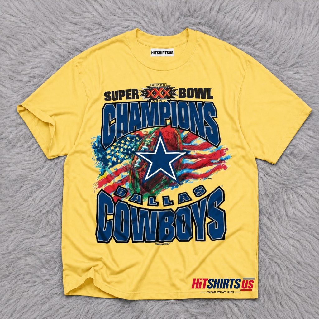 Dallas Cowboys Vintage Super Bowl T-Shirt