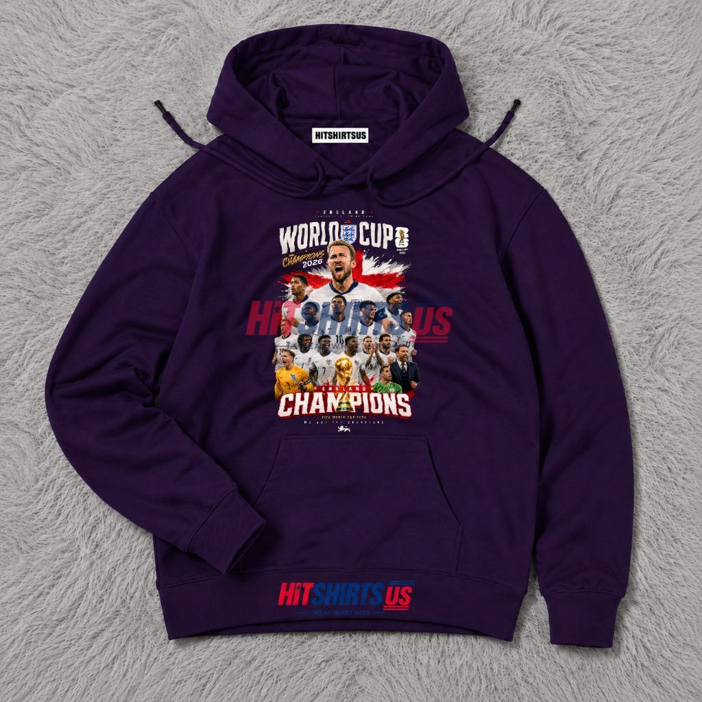 England Champions FIFA World Cup 2026 Coming Home Hoodie England Champions FIFA World Cup 2026 Coming Home Hoodie