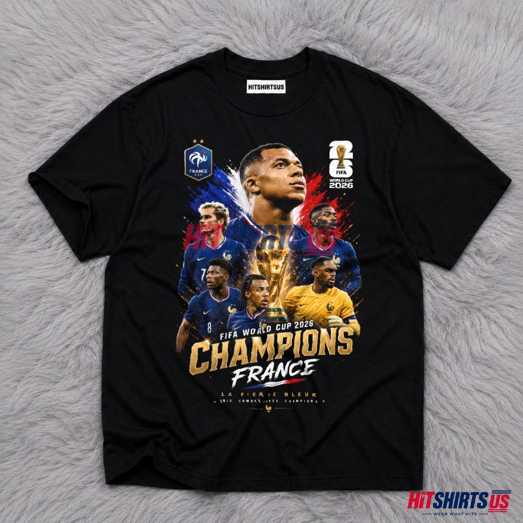 Argentina Champions FIFA World Cup 2026 Messi Vamos Shirt