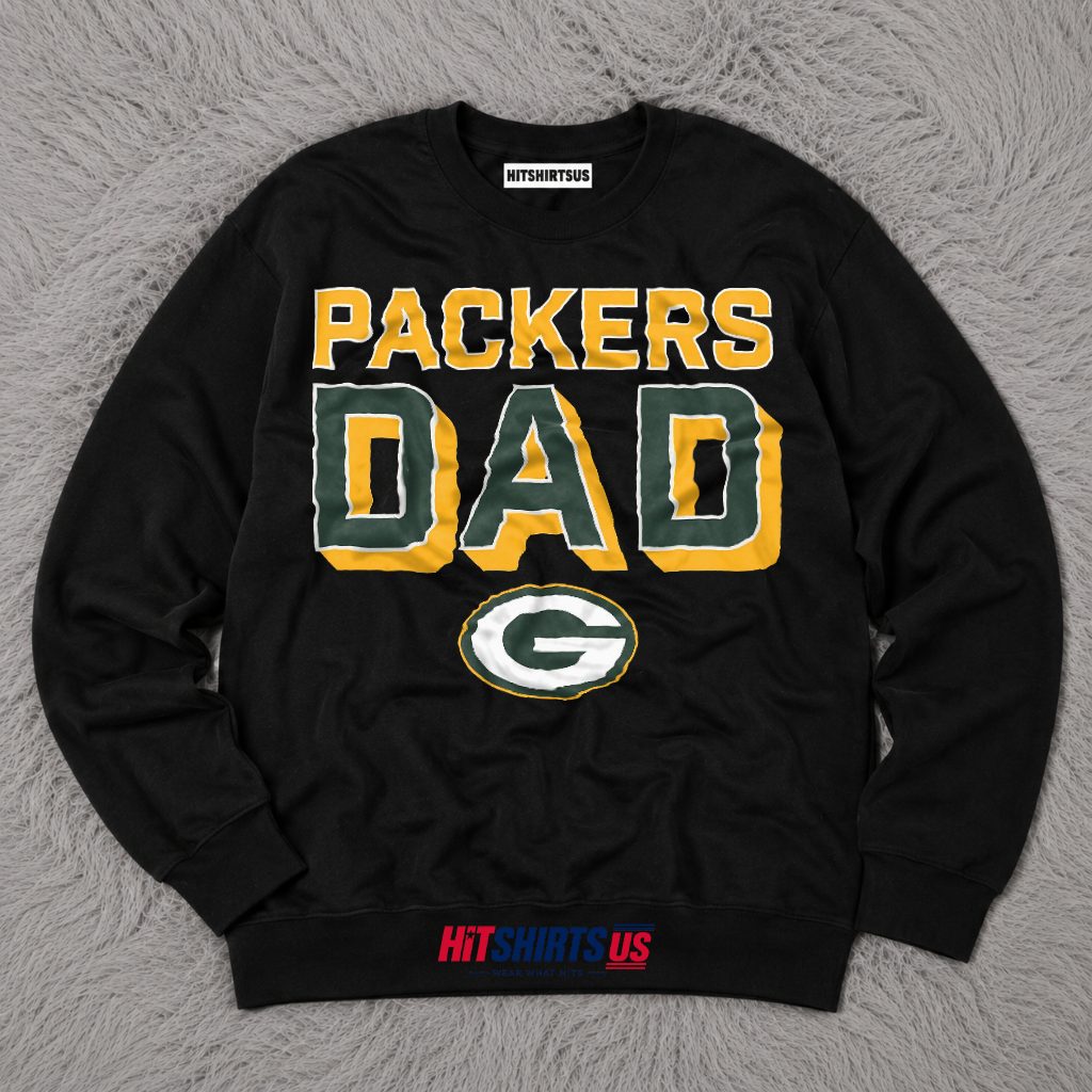 Green Bay Packers Dad Football Fan Gift Long Sleeve Green Bay Packers Dad Football Fan Gift Long Sleeve