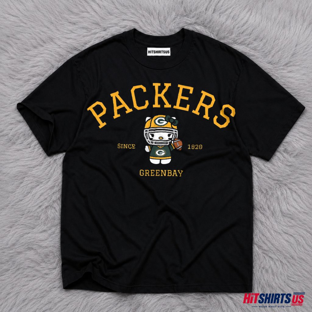 Green Bay Packers Hello Kitty Since 1920 Game Day T-Shirt