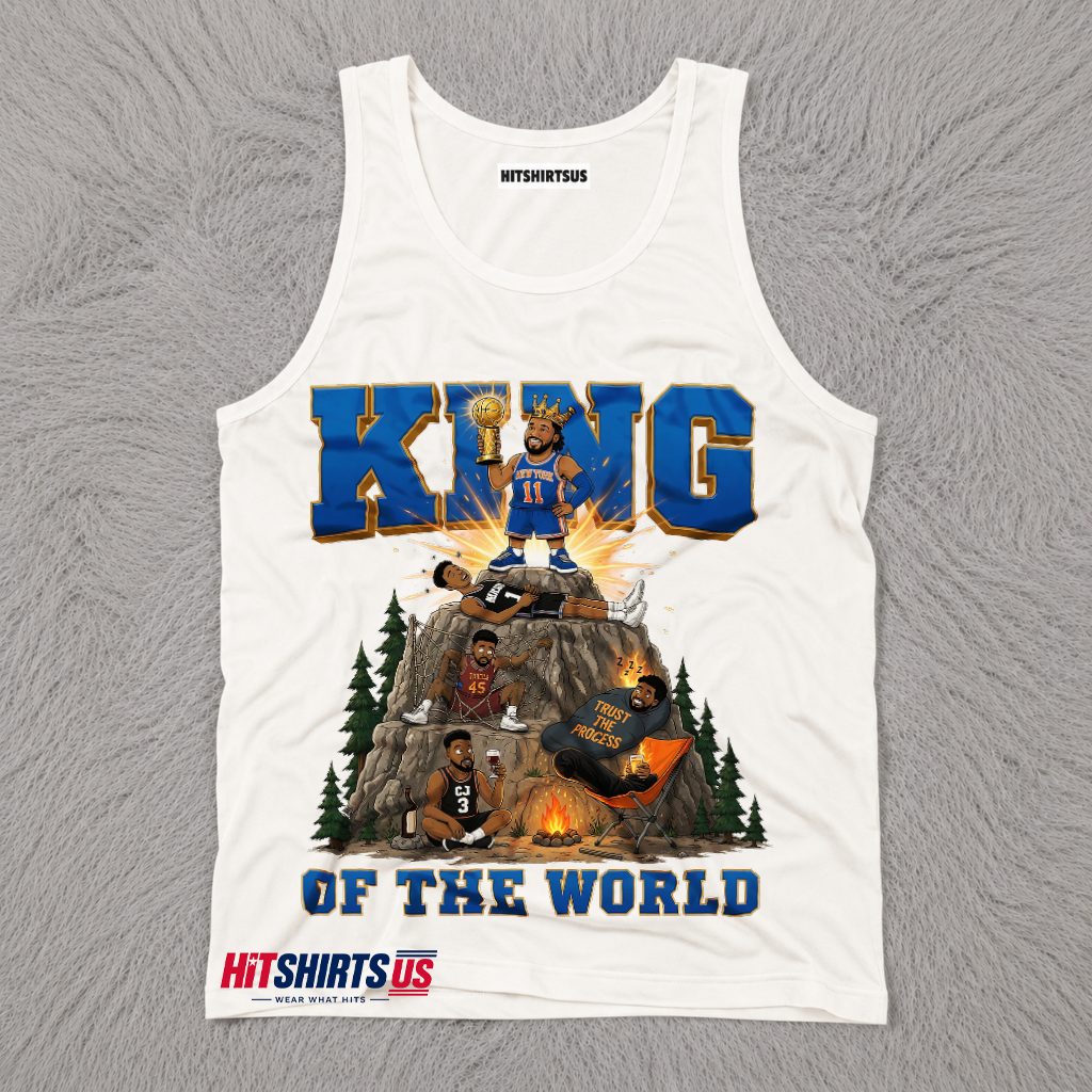 King Of The World Brunson New York Knicks 2026 NBA Champions Vintage Tank Top King Of The World Brunson New York Knicks 2026 NBA Champions Vintage Tank Top