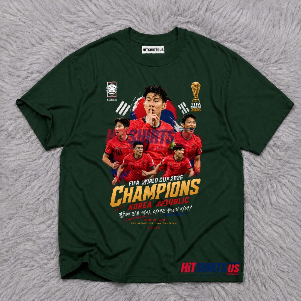 Korea World Champions FIFA World Cup 2026 Son Heungmin T-Shirt