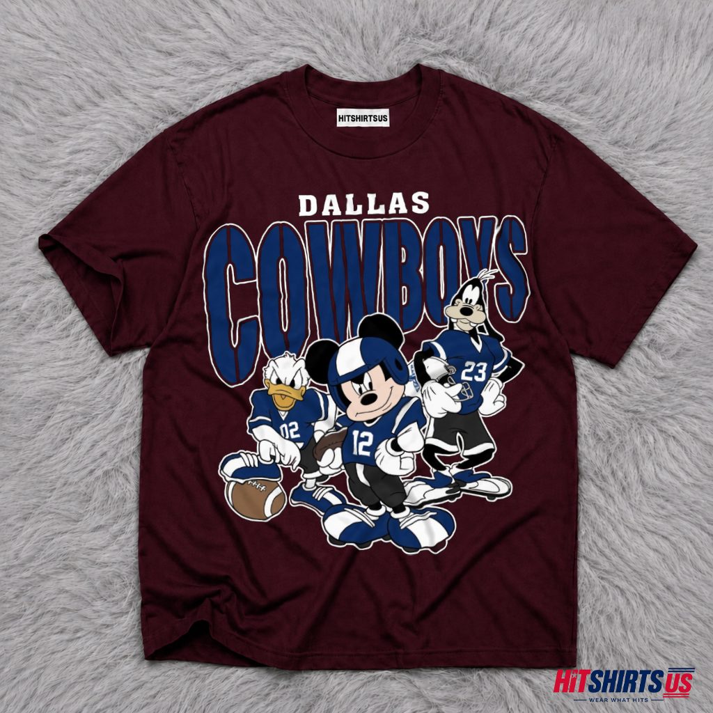 Mickey Mouse and Friends Dallas Cowboys T-Shirt