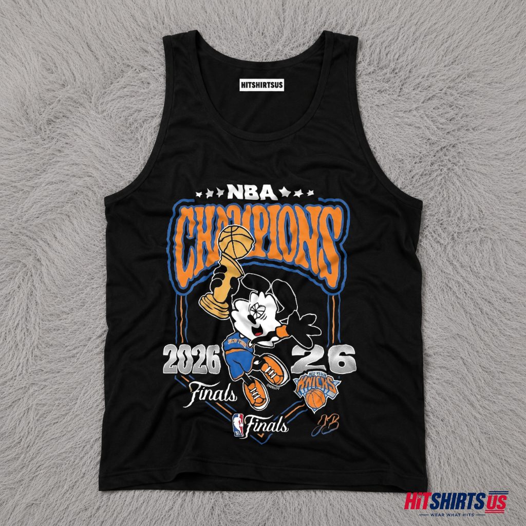 Mickey Mouse New York Knicks NBA Champions 2026 Finals 90s Tank Top Mickey Mouse New York Knicks NBA Champions 2026 Finals 90s Tank Top