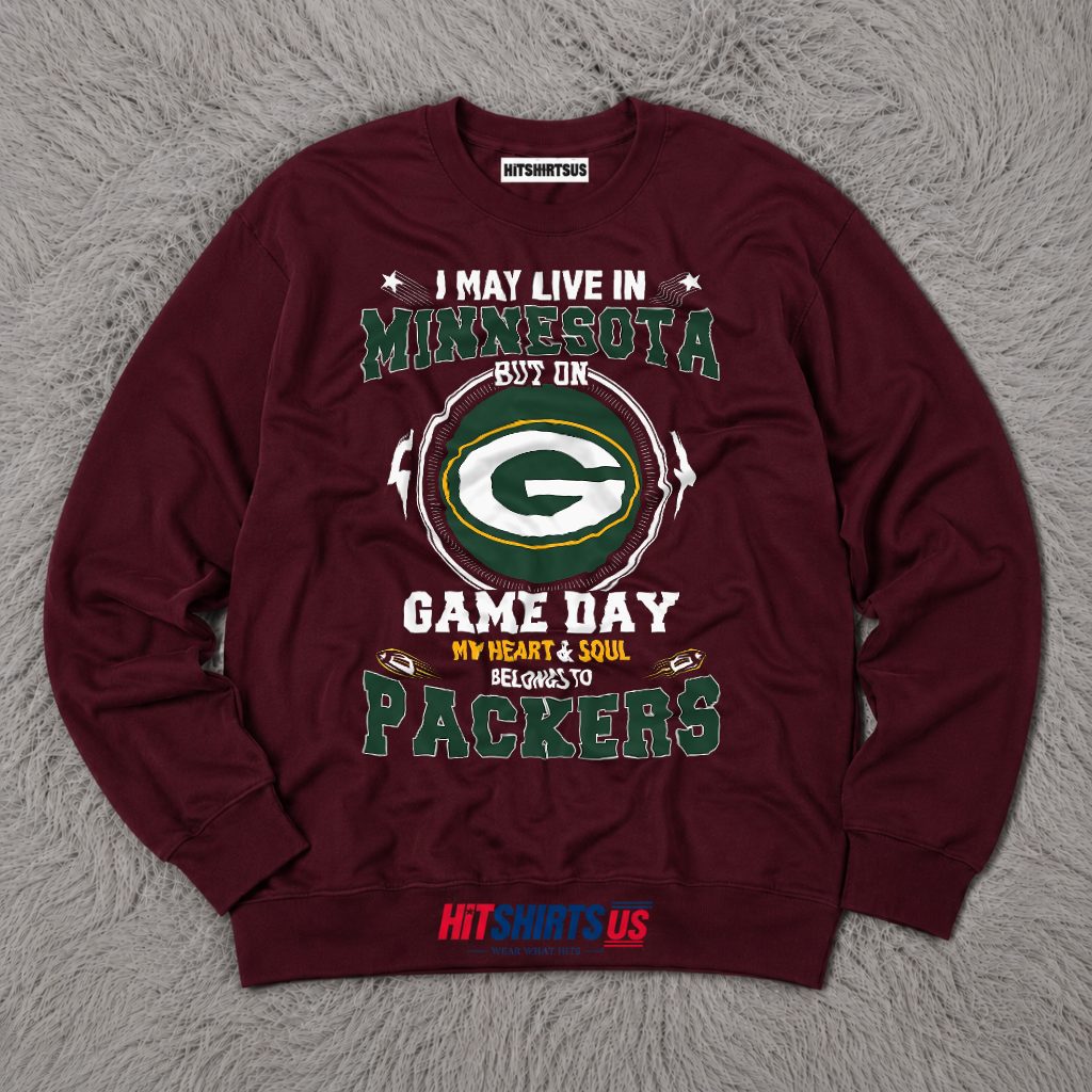 Minnesota Resident Green Bay Packers Game Day Long Sleeve Minnesota Resident Green Bay Packers Game Day Long Sleeve