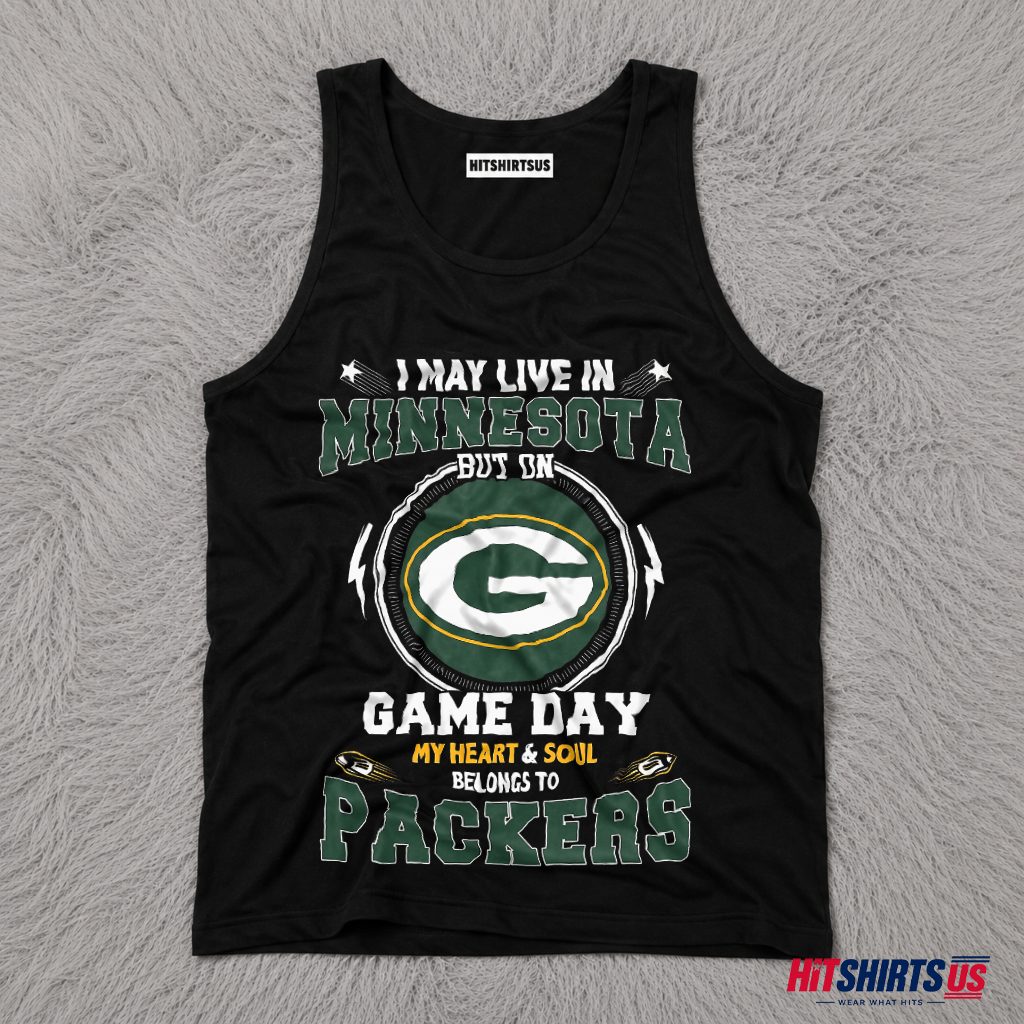 Minnesota Resident Green Bay Packers Game Day Tank Top Minnesota Resident Green Bay Packers Game Day Tank Top