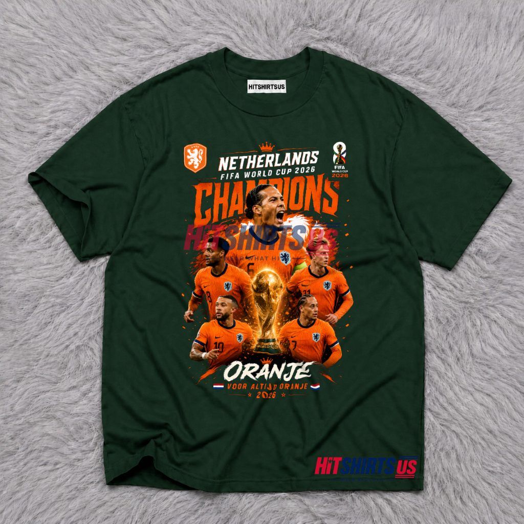 Netherlands Champions FIFA World Cup 2026 Oranje T-Shirt