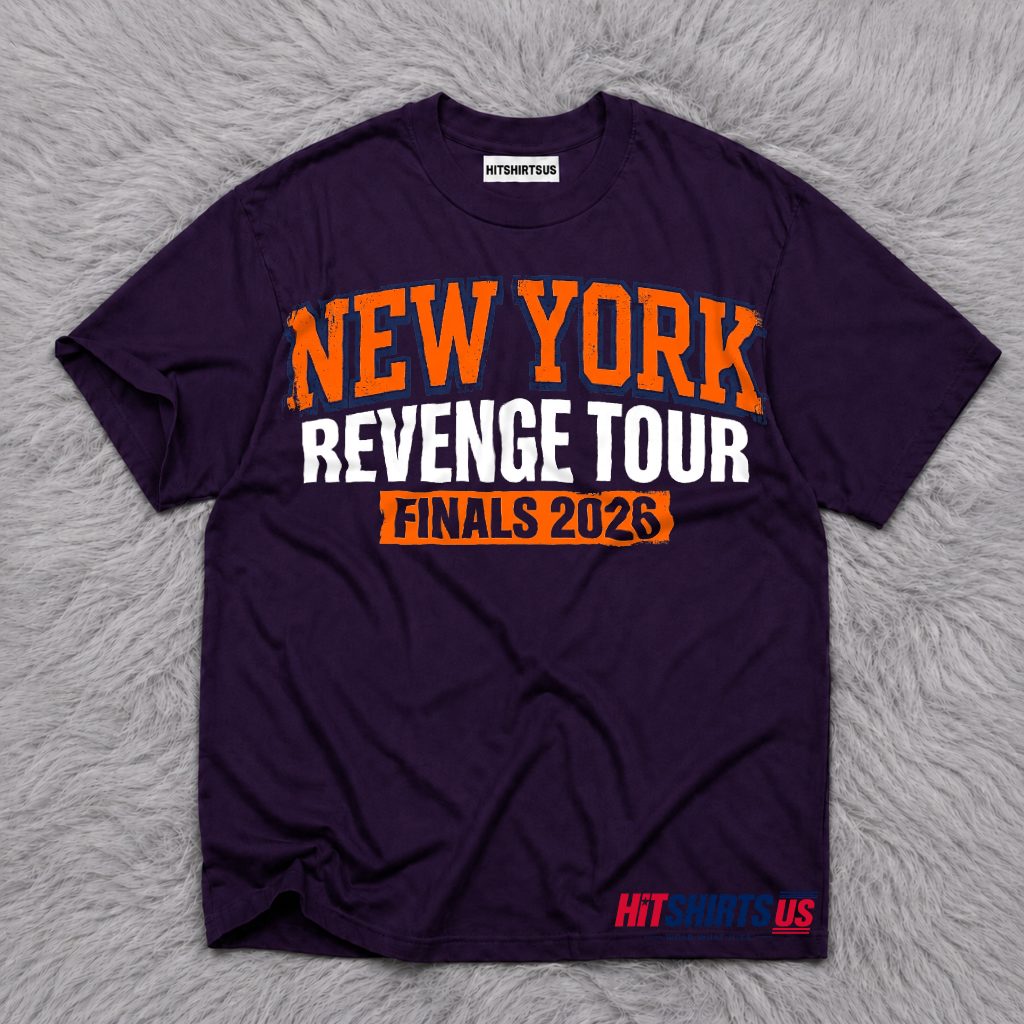 New York Basketball 1999 Revenge Season Tour Shirt 1