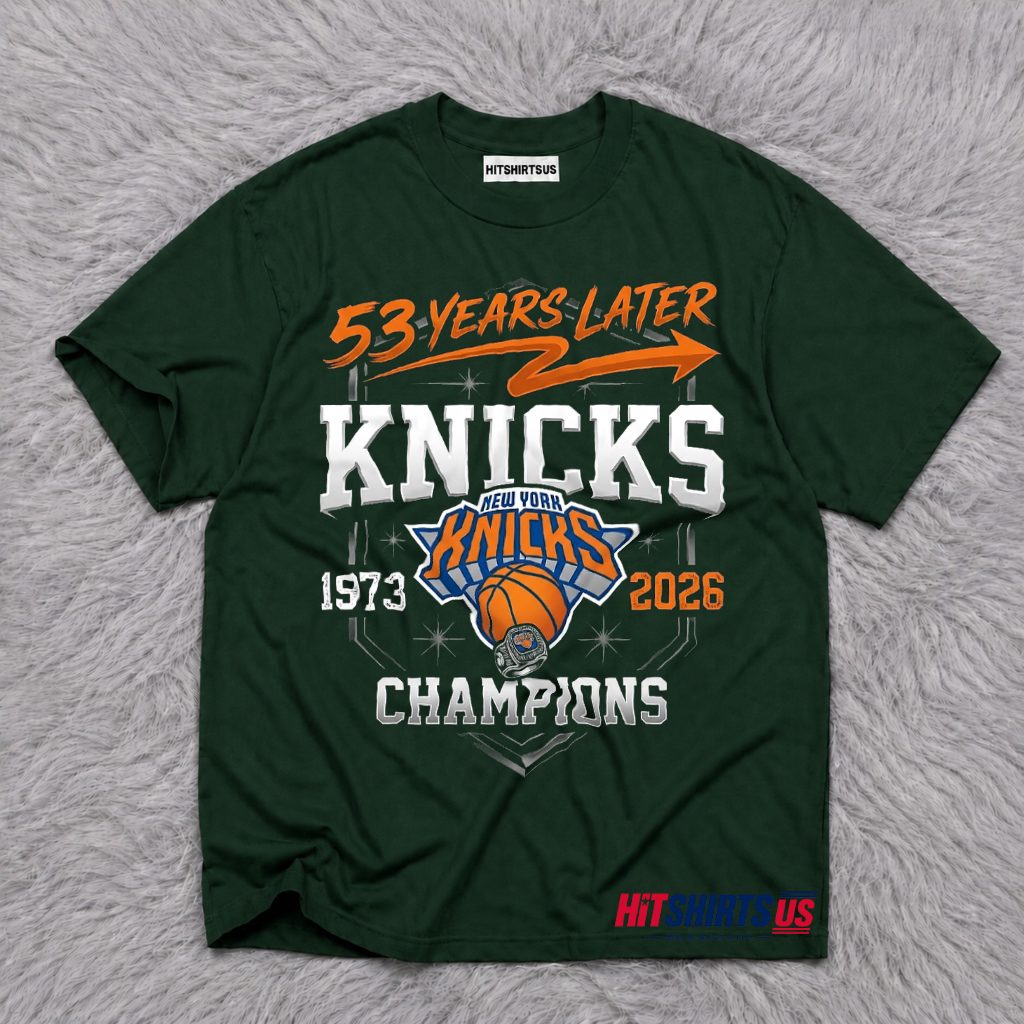 New York Knicks 1973 2026 53 Years Champions T-Shirt