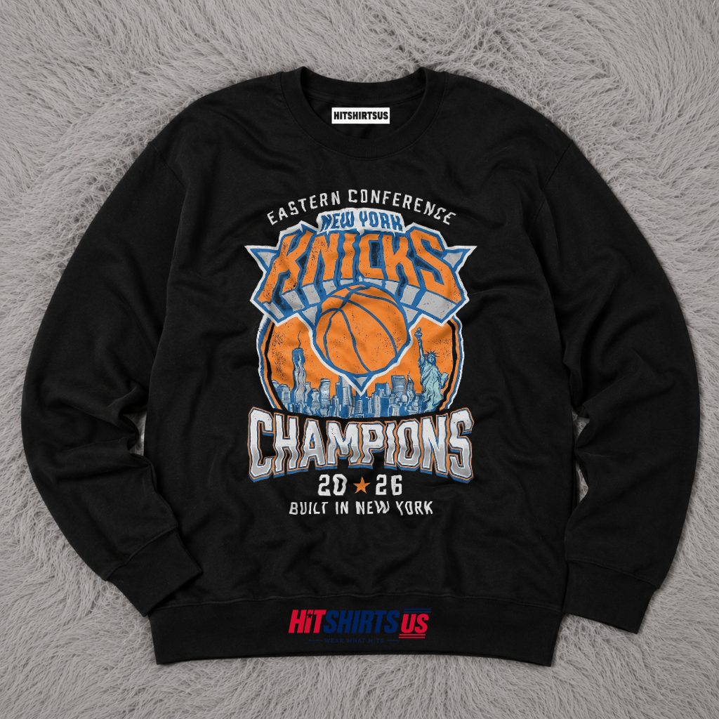New York Knicks 2026 Eastern Conference Champions Vintage Shirt 3 New York Knicks 2026 Eastern Conference Champions Vintage Shirt 3