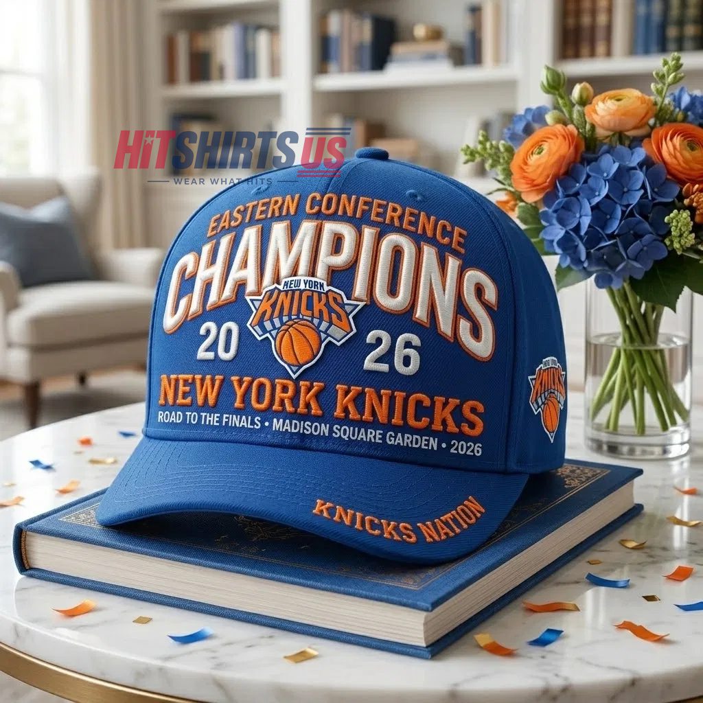 New York Knicks Eastern Conference Champions 2026 Road To Finals Hat
