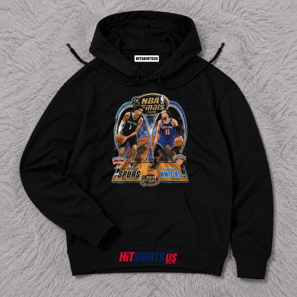 New York Knicks Vs San Antonio Spurs 2026 NBA Finals Showdown Shirt 2 New York Knicks Vs San Antonio Spurs 2026 NBA Finals Showdown Shirt 2