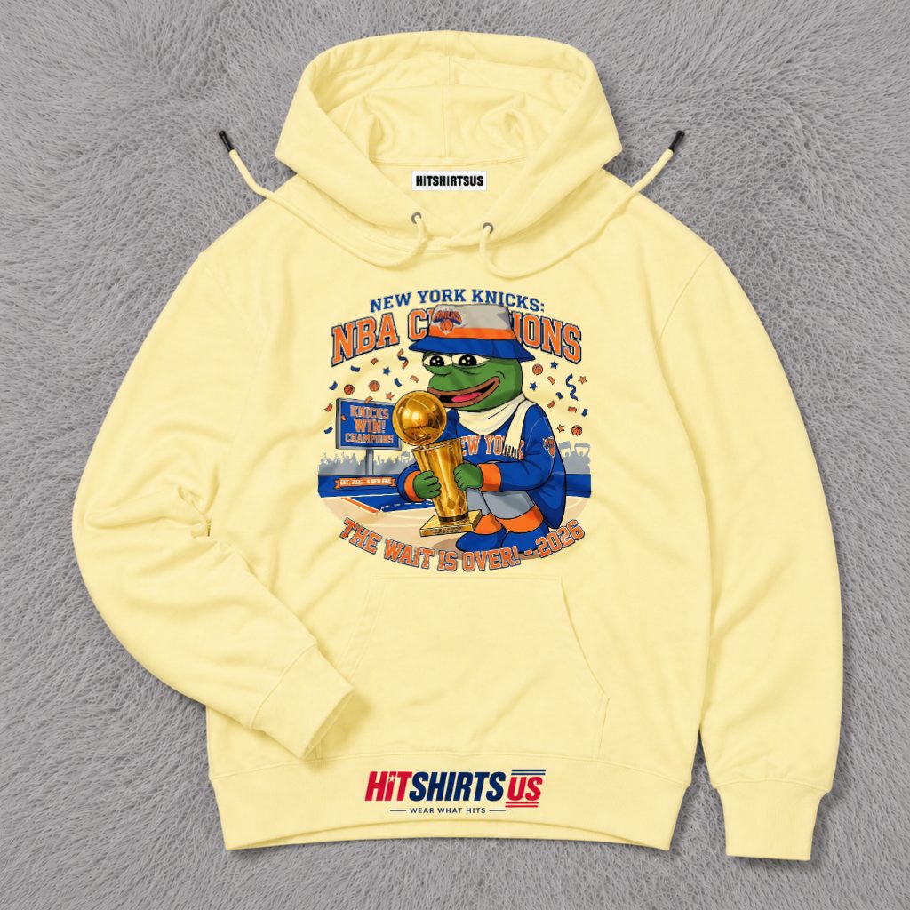 Pepe The Frog New York Knicks 2026 NBA Champions Hoodie Pepe The Frog New York Knicks 2026 NBA Champions Hoodie