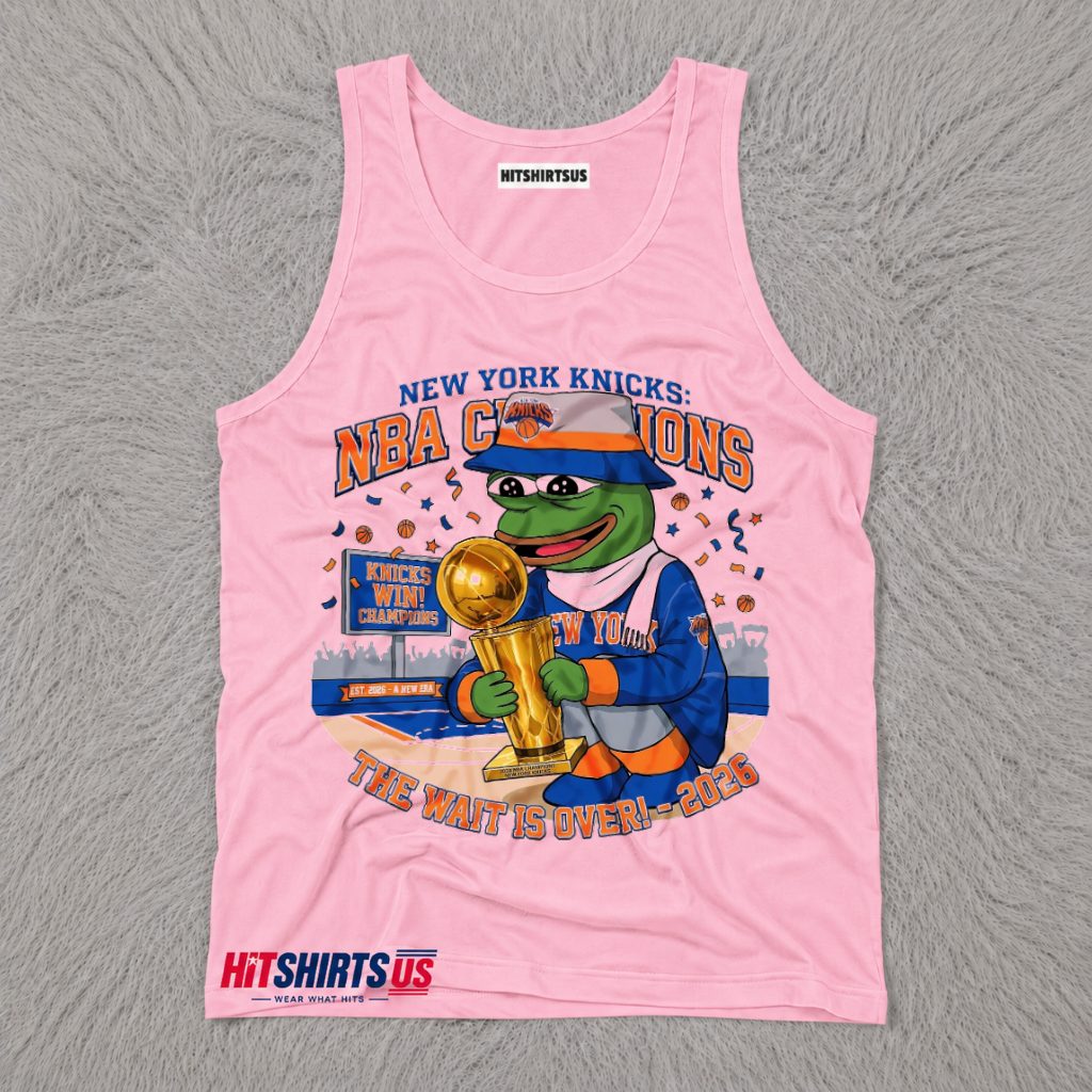 Pepe The Frog New York Knicks 2026 NBA Champions Tank Top Pepe The Frog New York Knicks 2026 NBA Champions Tank Top