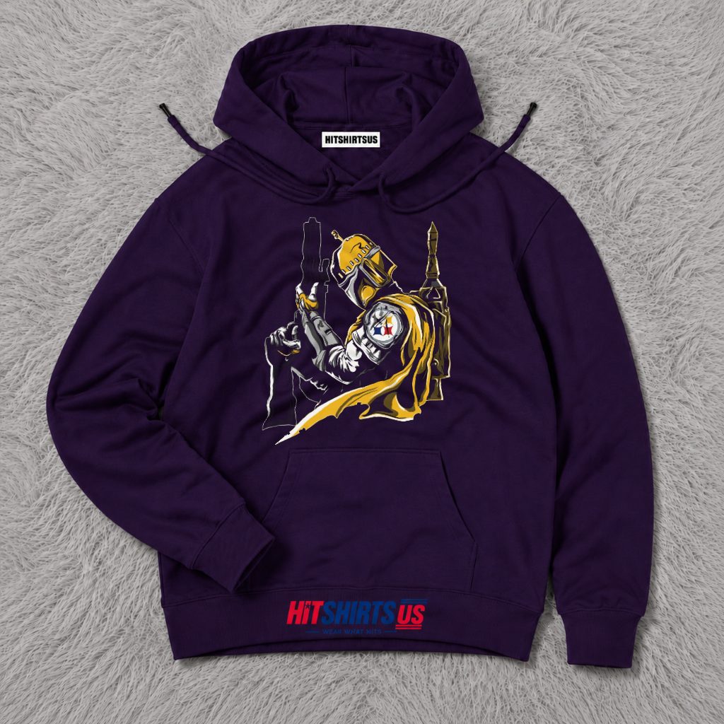 Pittsburgh Steelers Boba Fett Mandalorian Star Wars Hoodie Pittsburgh Steelers Boba Fett Mandalorian Star Wars Hoodie