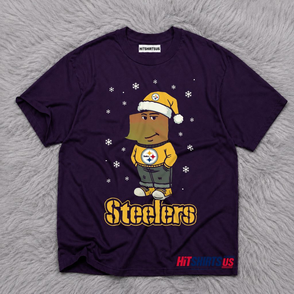 Pittsburgh Steelers Just A Chill Guy Christmas T-Shirt