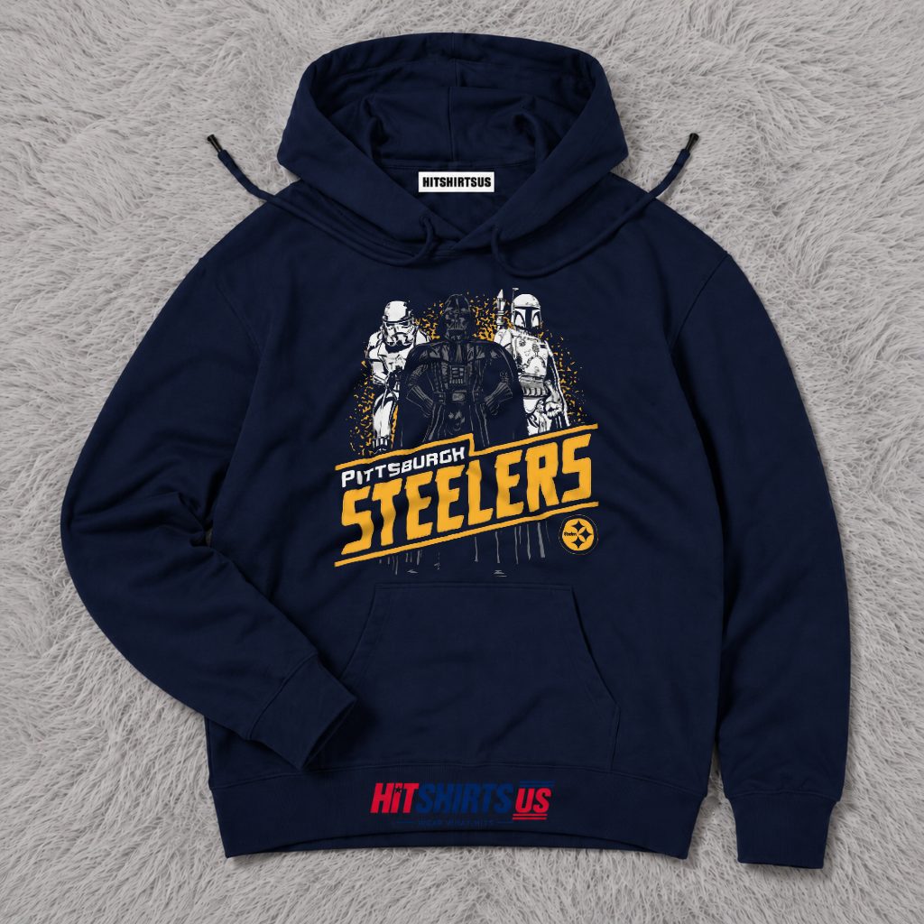 Pittsburgh Steelers Star Wars Darth Vader Stormtrooper Hoodie Pittsburgh Steelers Star Wars Darth Vader Stormtrooper Hoodie