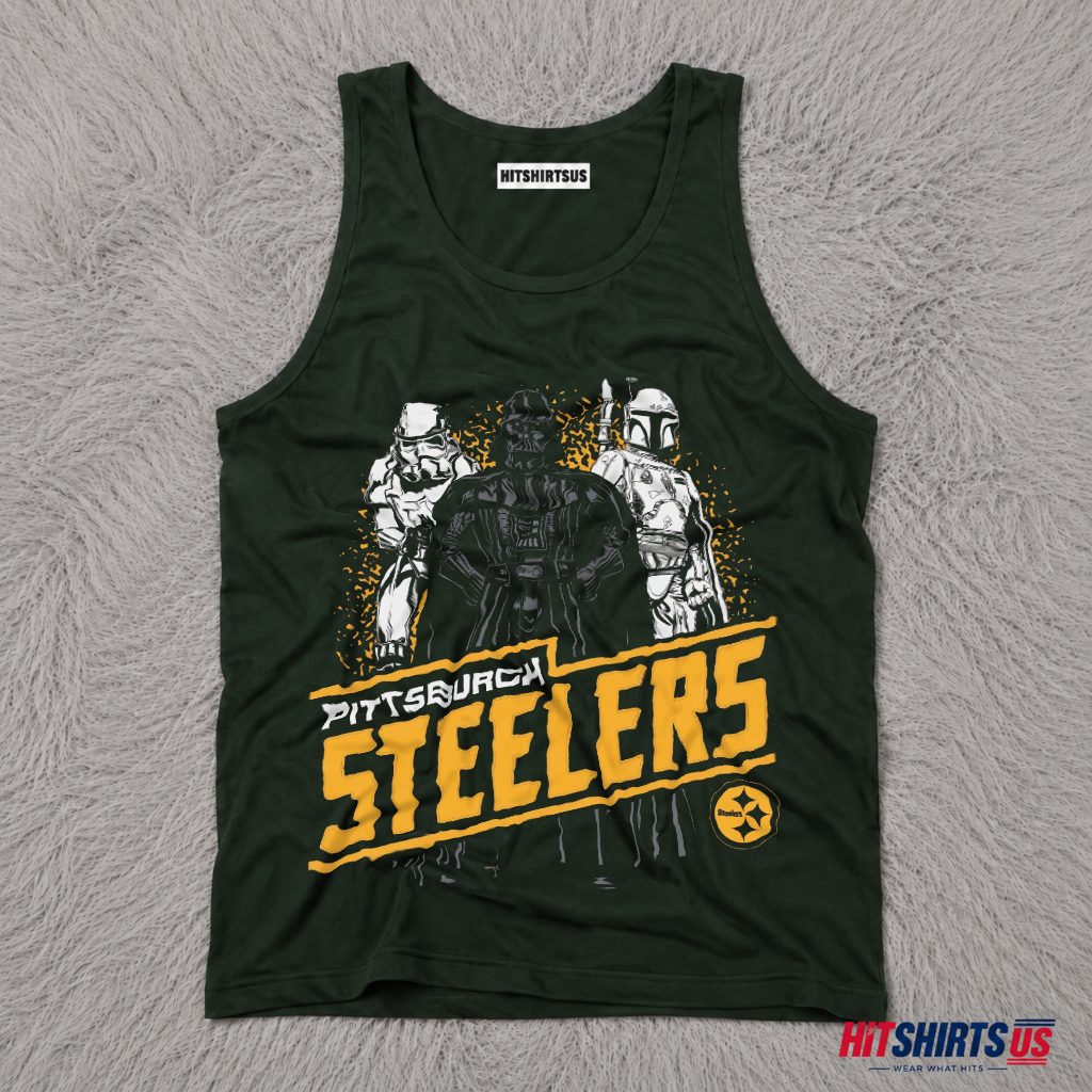 Pittsburgh Steelers Star Wars Darth Vader Stormtrooper Tank Top Pittsburgh Steelers Star Wars Darth Vader Stormtrooper Tank Top
