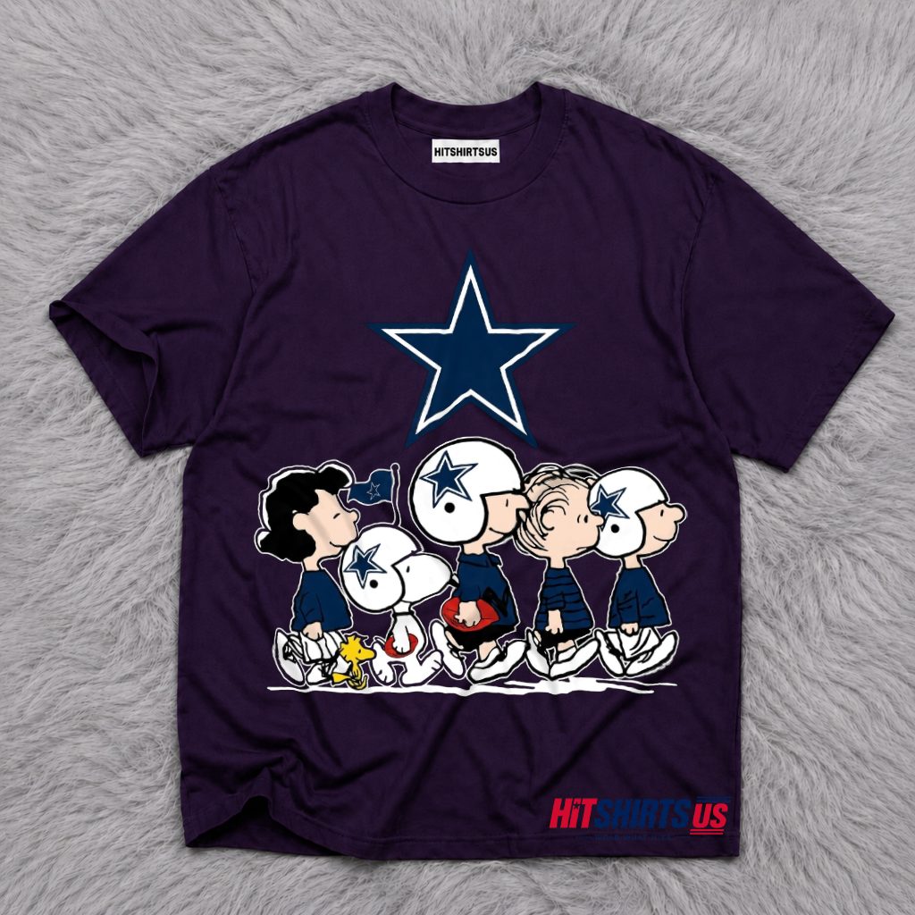 Snoopy and Friends Dallas Cowboys T-Shirt