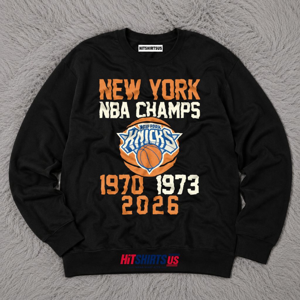 Vintage New York Knicks NBA Champs 1970 1973 2026 Long Sleeve Vintage New York Knicks NBA Champs 1970 1973 2026 Long Sleeve