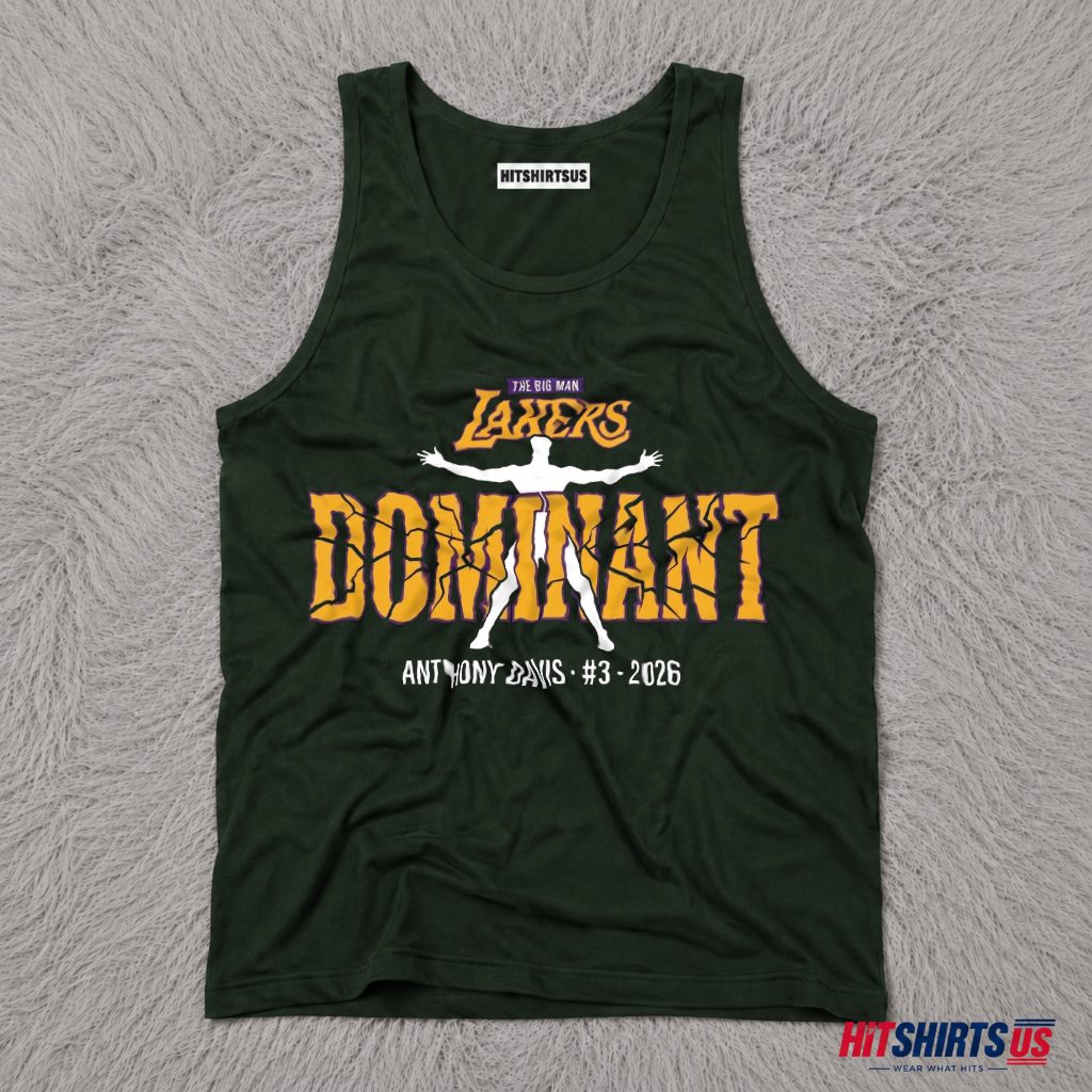 Anthony Davis Dominant 2026 Lakers Playoffs Fan Tank Top Anthony Davis Dominant 2026 Lakers Playoffs Fan Tank Top