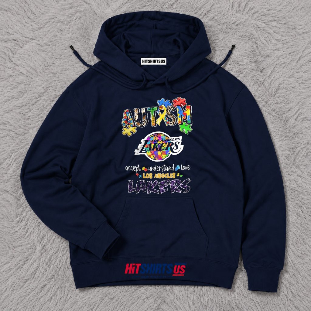Autism Awareness Los Angeles Lakers Hoodie Autism Awareness Los Angeles Lakers Hoodie