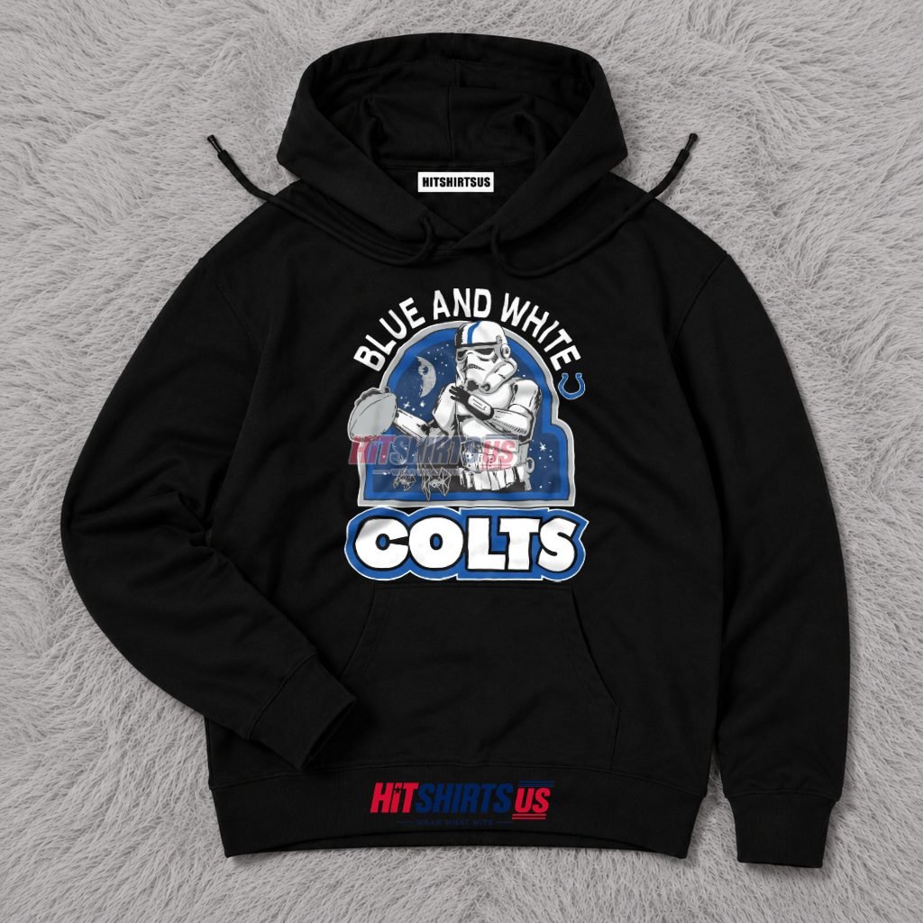 Blue White Stormtrooper Indianapolis Colts Hoodie Blue White Stormtrooper Indianapolis Colts Hoodie