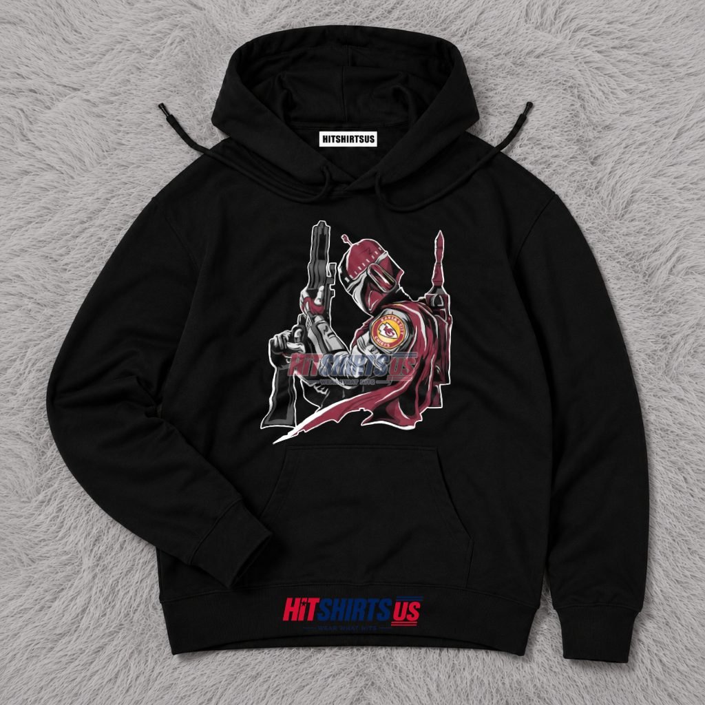 Boba Fett Kansas City Chiefs Bounty Hunter Hoodie Boba Fett Kansas City Chiefs Bounty Hunter Hoodie