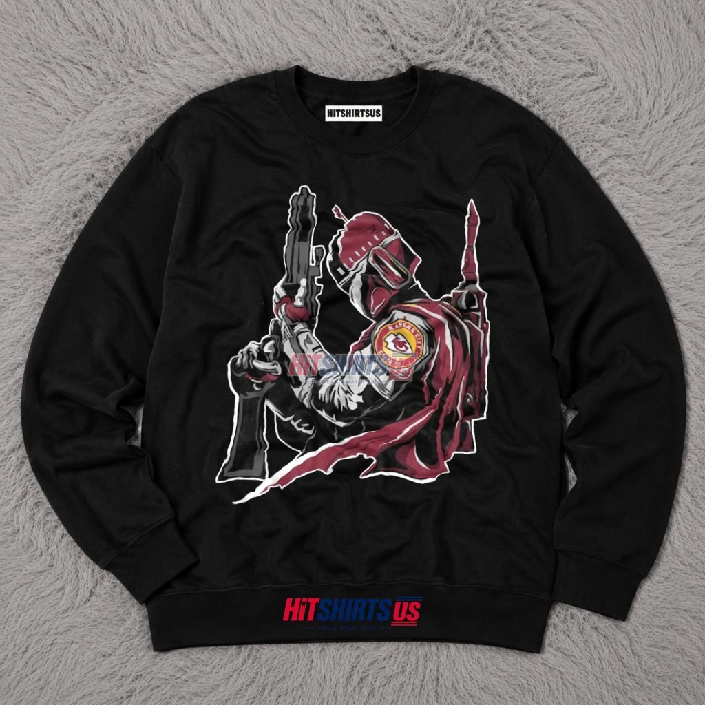 Boba Fett Kansas City Chiefs Bounty Hunter Long Sleeve Boba Fett Kansas City Chiefs Bounty Hunter Long Sleeve