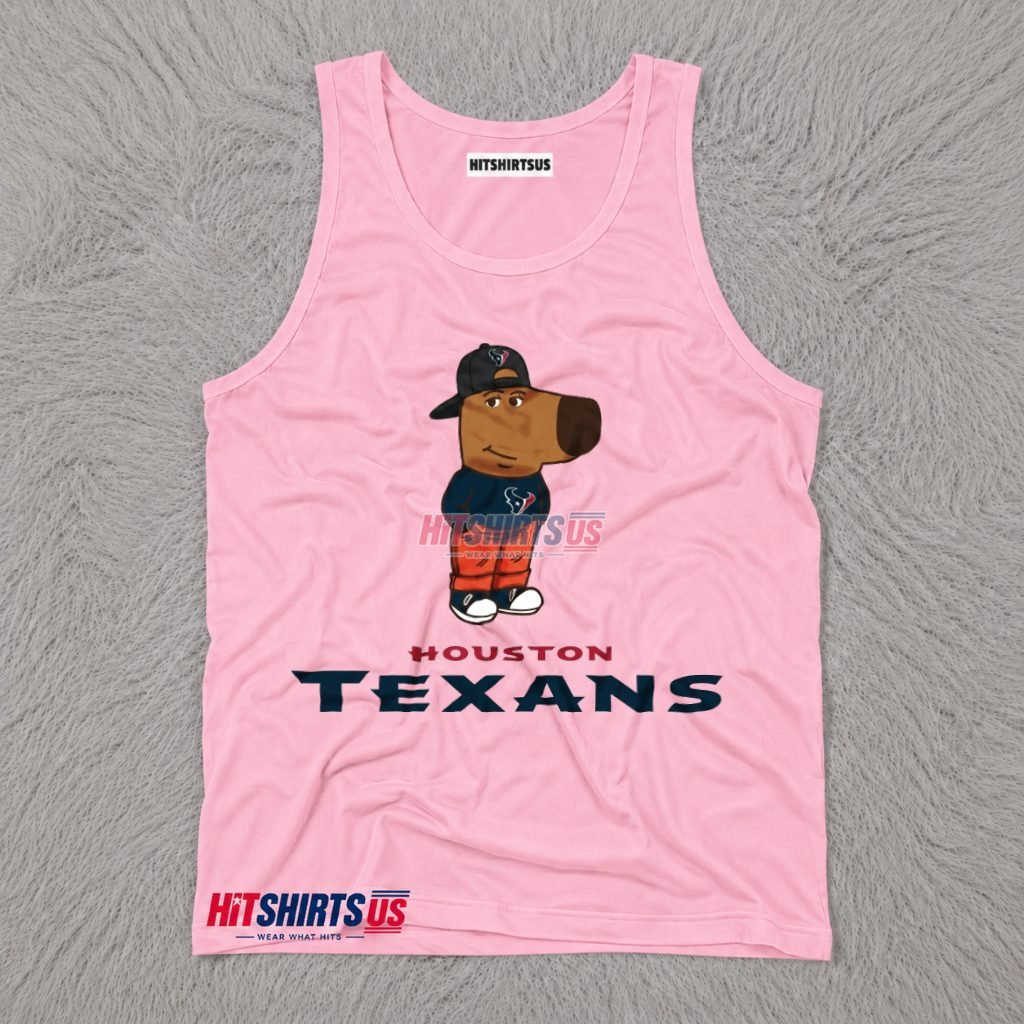 Chill Guy Houston Texans Christmas Meme Tank Top Chill Guy Houston Texans Christmas Meme Tank Top