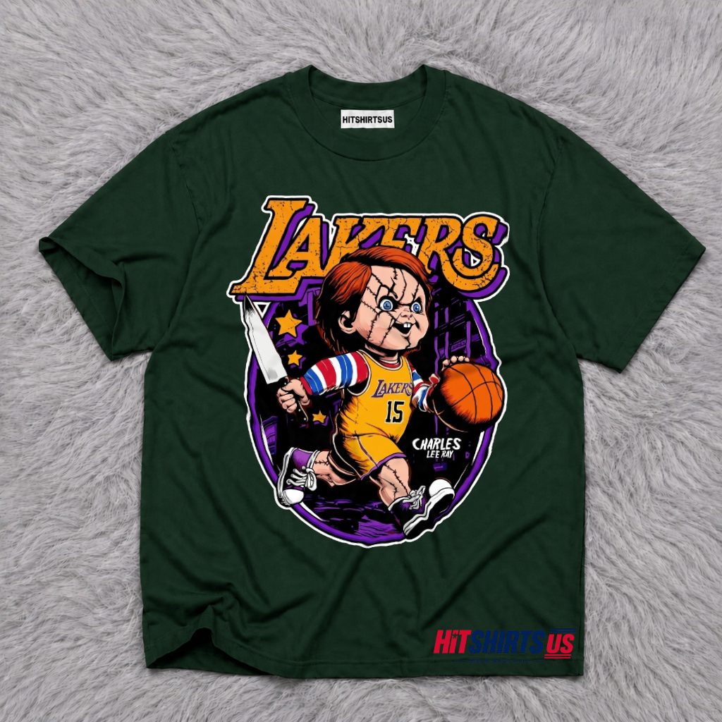 Chucky Los Angeles Lakers Horror Basketball T-Shirt