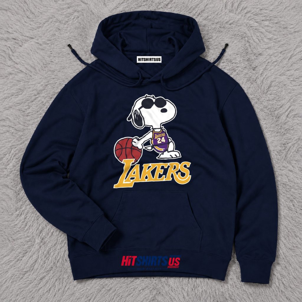 Cool Snoopy Los Angeles Lakers Youth Hoodie Cool Snoopy Los Angeles Lakers Youth Hoodie
