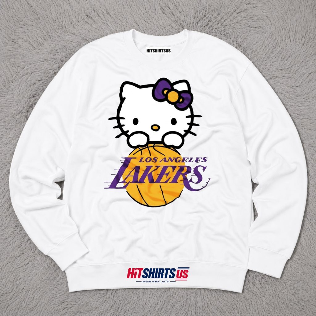 Hello Kitty Los Angeles Lakers Long Sleeve Hello Kitty Los Angeles Lakers Long Sleeve