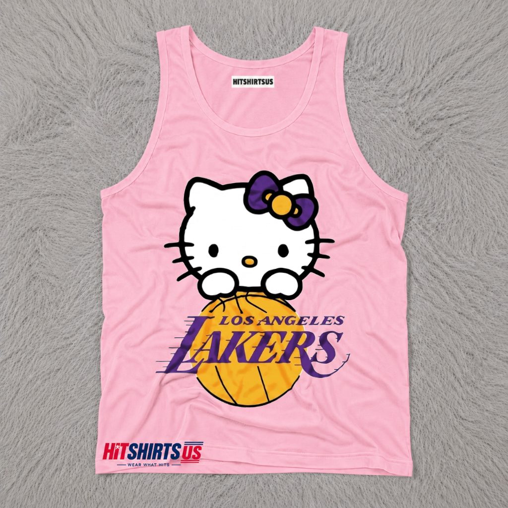 Hello Kitty Los Angeles Lakers Tank Top Hello Kitty Los Angeles Lakers Tank Top