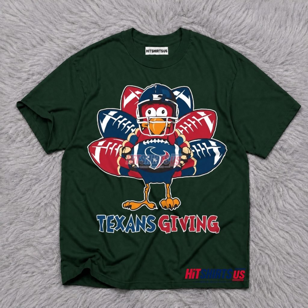 Snoopy Peanuts Gang Houston Texans Christmas Tree Shirt