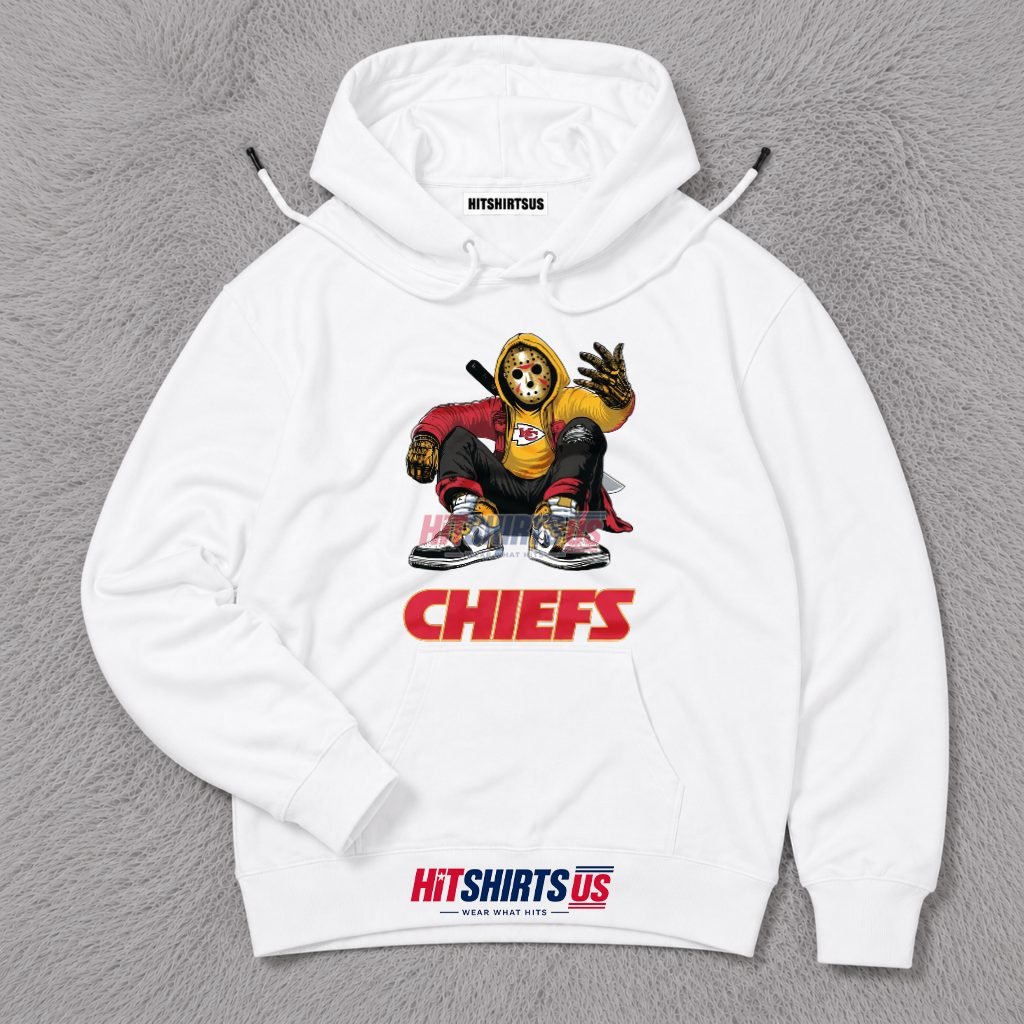 Jason Voorhees Kansas City Chiefs Sneaker Halloween Hoodie Jason Voorhees Kansas City Chiefs Sneaker Halloween Hoodie