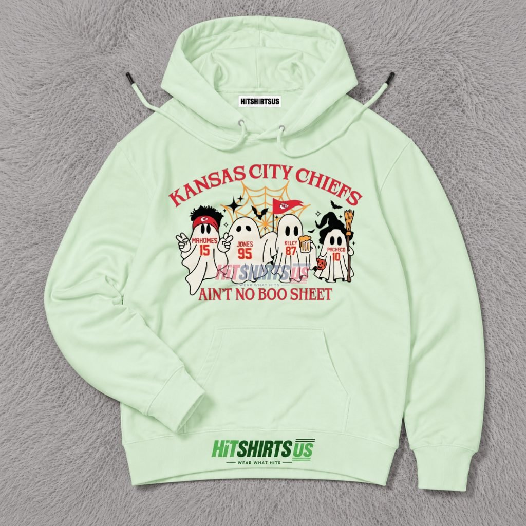 Kansas City Chiefs Ghost Squad Aint No Boo Sheet Hoodie Kansas City Chiefs Ghost Squad Aint No Boo Sheet Hoodie