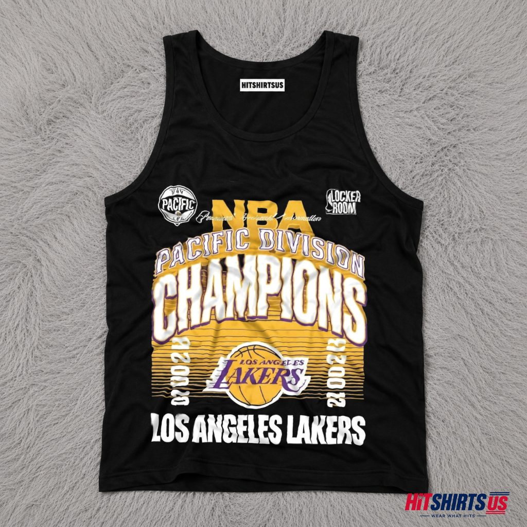 Lakers 2026 NBA Pacific Division Champions Locker Room Tank Top Lakers 2026 NBA Pacific Division Champions Locker Room Tank Top