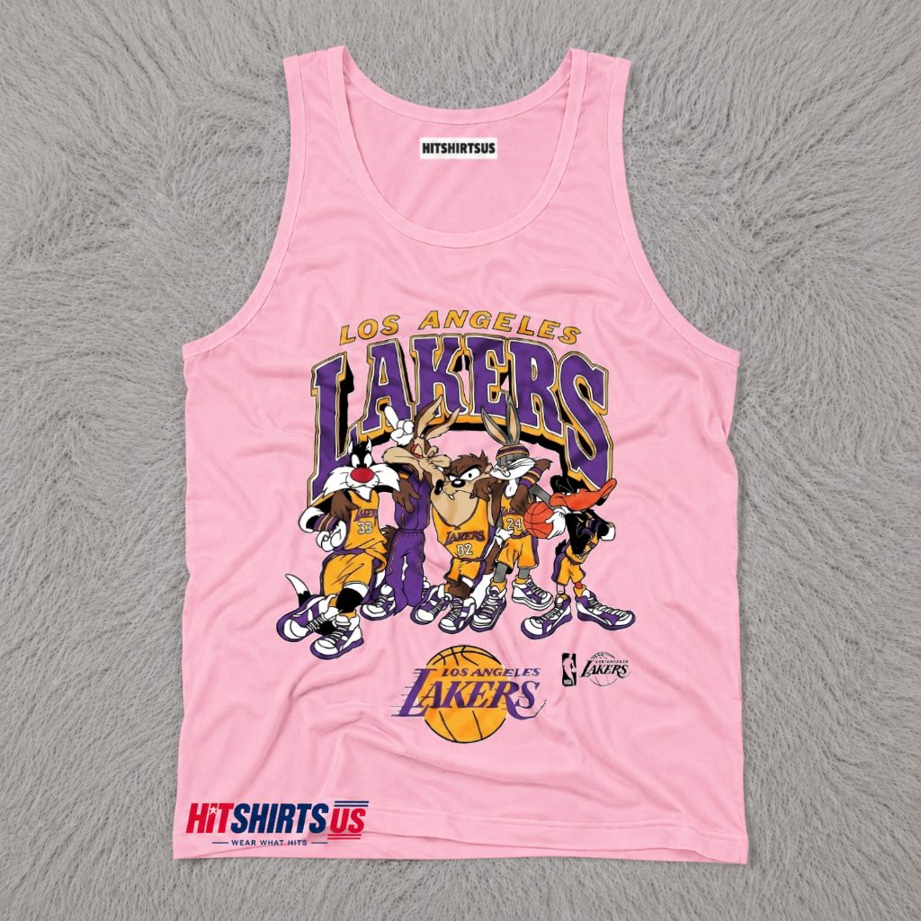 Looney Tunes Los Angeles Lakers Characters Tank Top Looney Tunes Los Angeles Lakers Characters Tank Top