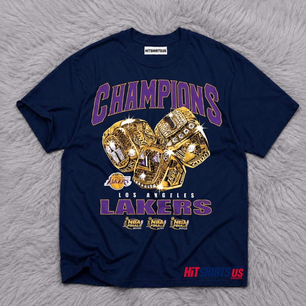 Los Angeles Lakers Champions Ring T-Shirt
