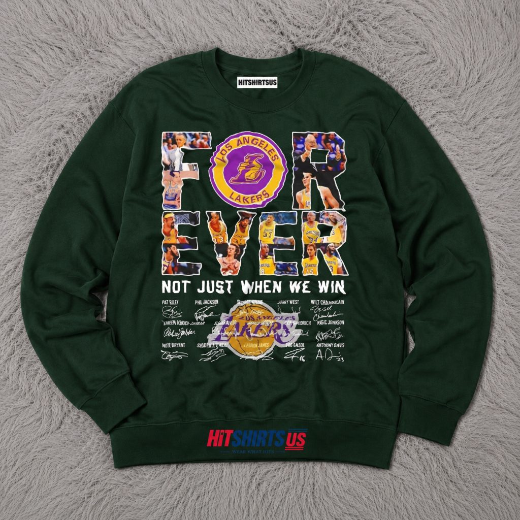 Los Angeles Lakers Forever Fan Signature Long Sleeve Los Angeles Lakers Forever Fan Signature Long Sleeve