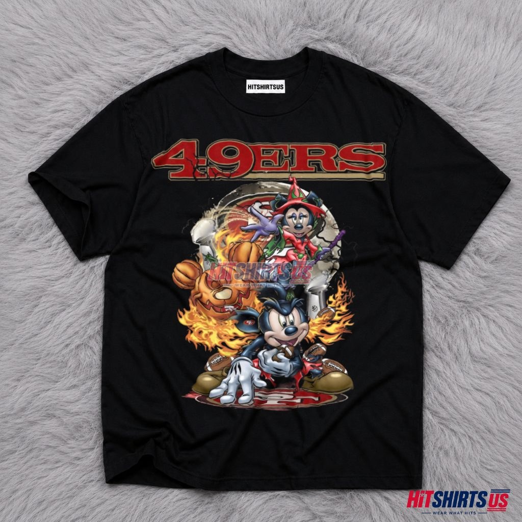 Mickey Mouse San Francisco 49Ers Halloween T-Shirt