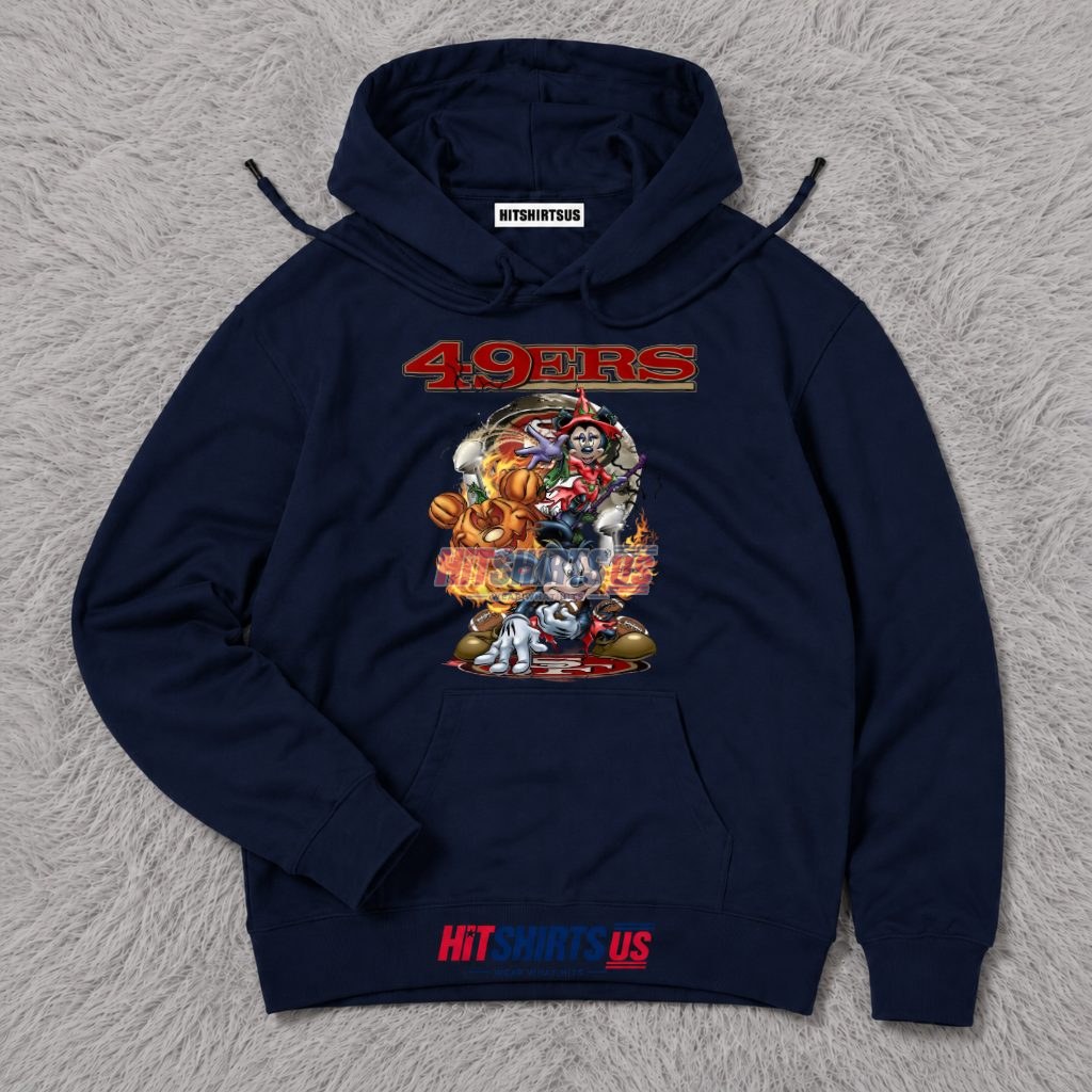 Mickey Mouse San Francisco 49Ers Halloween Hoodie Mickey Mouse San Francisco 49Ers Halloween Hoodie