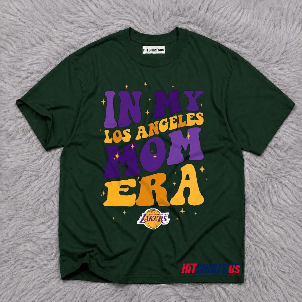 Mom Era Los Angeles Lakers Mom T-Shirt