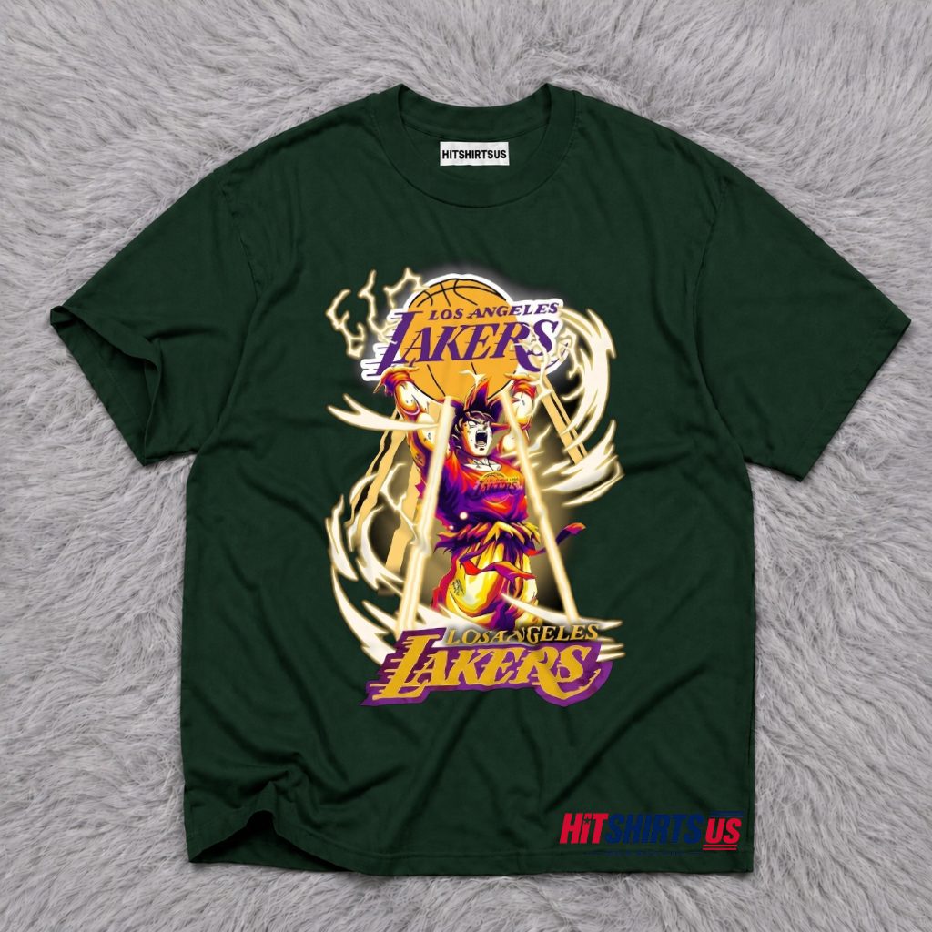 Naruto Power Los Angeles Lakers T-Shirt